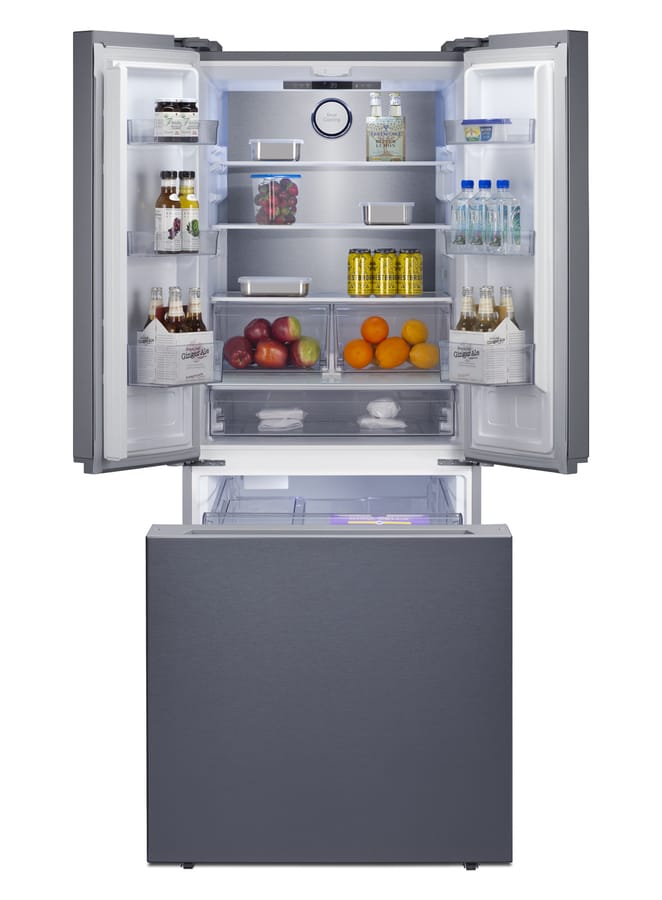 Summit Refrigerators Summit FDRD175SSIM | 30" Wide French Door Bottom-Mount Refrigerator-Freezer