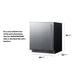Summit Summit FF27BSSADALHD | 27" Wide Built-In All-Refrigerator | ADA