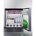 Summit Summit FF27BSSIFLHD | 27" Wide Built-In All-Refrigerator