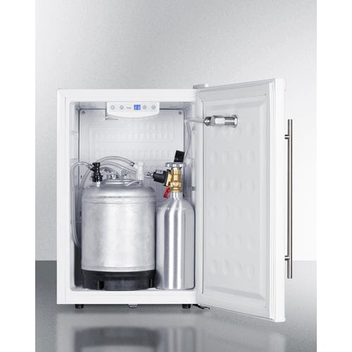 Summit Kegerator Summit FF31L7FRTP Countertop Beer Kegerator - 2.5 Cu. Ft.