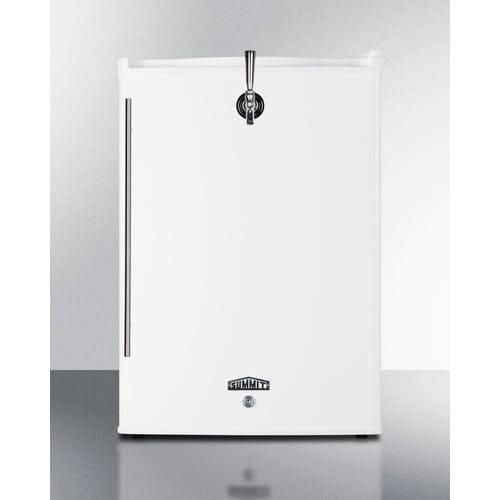 Summit Kegerator Summit FF31L7FRTP Countertop Beer Kegerator - 2.5 Cu. Ft.