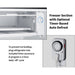 Summit Healthcare Refrigerator Summit FF43BADA 19" Wide Refrigerator-Freezer, ADA Compliant