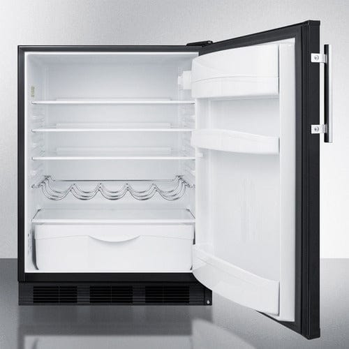 Summit Summit FF63BKADA | 24" Wide All-Refrigerator | ADA