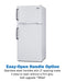 Summit Refrigerators Summit FF712W | 19" Wide Top Mount Refrigerator-Freezer