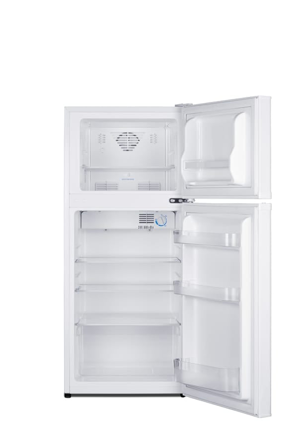 Summit Refrigerators Summit FF712W | 19" Wide Top Mount Refrigerator-Freezer