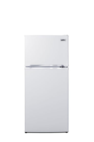 Summit Refrigerators Summit FF712W | 19" Wide Top Mount Refrigerator-Freezer