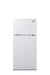 Summit Refrigerators Summit FF712W | 19" Wide Top Mount Refrigerator-Freezer