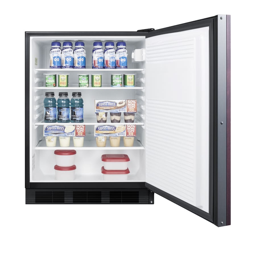 Summit Refrigerators Summit FF7BKBIIFADA | 24" Wide Built-In All-Refrigerator | ADA