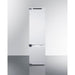 Summit Refrigerators Summit FFBF11NTLHD | 24" Wide Fully Integrated Bottom Mount Refrigerator-Freezer