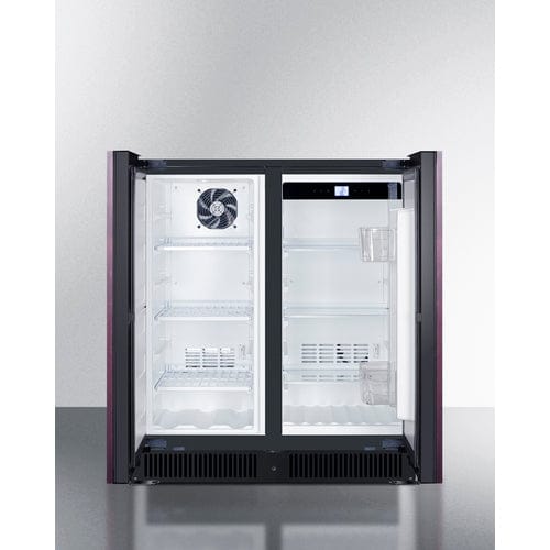 Summit Refrigerators Summit FFRF3070BPNR | 30" Wide Built-In Refrigerator-Freezer
