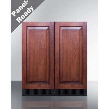 Summit Refrigerators Summit FFRF3070BPNR | 30" Wide Built-In Refrigerator-Freezer