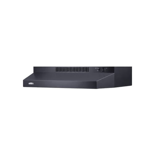 Summit Range Hoods Summit H24RB | 24" Under Cabinet Convertible Range Hood