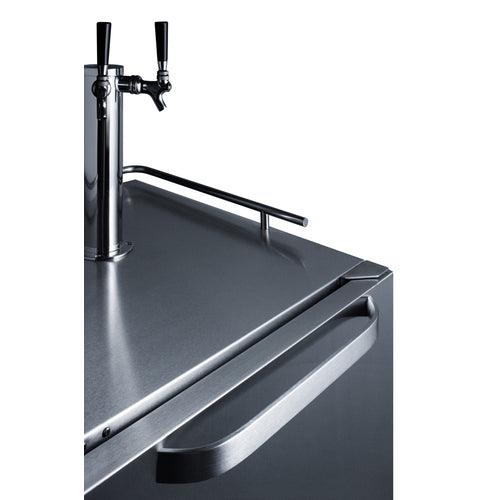 Summit Prefabricated Kitchens & Kitchenettes Summit KITSBC7KOMTWIN Commercial Kombucha Dispensing Tap Kit