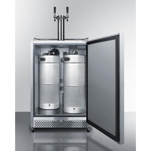 Summit Prefabricated Kitchens &amp; Kitchenettes Summit KITSBC7KOMTWIN Commercial Kombucha Dispensing Tap Kit