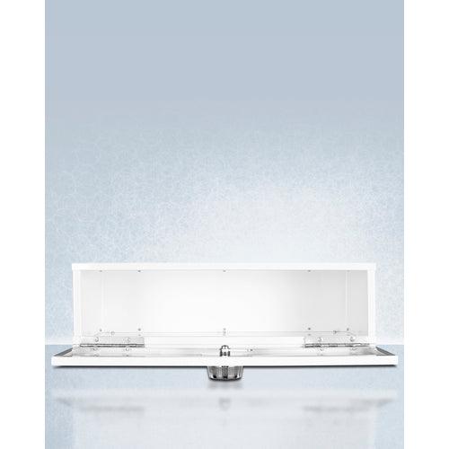 Summit Prefabricated Kitchens & Kitchenettes Summit LockBox18WKIT Interior Storage Compartment with Lock