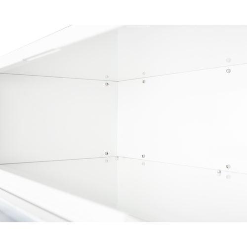 Summit Prefabricated Kitchens & Kitchenettes Summit LockBox18WKIT Interior Storage Compartment with Lock