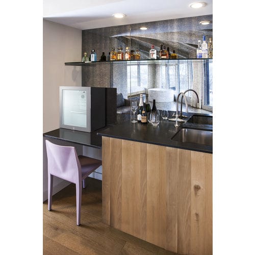 Summit Healthcare Refrigerator Summit MB13GLSS 16" Wide Compact Minibar