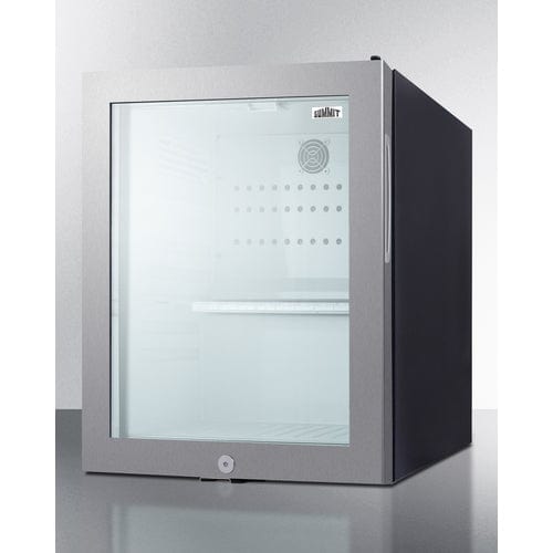 Summit Healthcare Refrigerator Summit MB13GLSS 16&quot; Wide Compact Minibar