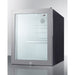 Summit Healthcare Refrigerator Summit MB13GLSS 16" Wide Compact Minibar