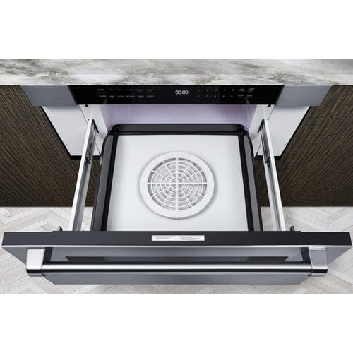 Summit Refrigerators Summit MDR30SS 30" Wide Built-In Drawer Microwave
