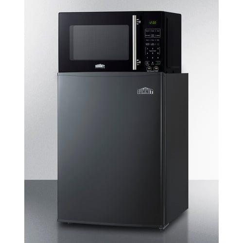 Summit Prefabricated Kitchens & Kitchenettes Summit Microwave/Refrigerator Combination with Allocator MRF29KA