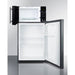 Summit Prefabricated Kitchens & Kitchenettes Summit Microwave/Refrigerator Combination with Allocator MRF29KA