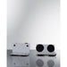 Summit Prefabricated Kitchens & Kitchenettes Summit Microwave/Refrigerator Combination with Allocator MRF6BK2SSA