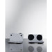 Summit Prefabricated Kitchens & Kitchenettes Summit Microwave/Refrigerator-Freezer Combination with Allocator MRF1087BA