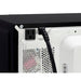 Summit Prefabricated Kitchens & Kitchenettes Summit Microwave/Refrigerator-Freezer Combination with Allocator MRF66BK2SSA
