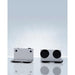 Summit Prefabricated Kitchens & Kitchenettes Summit Microwave/Refrigerator-Freezer Combination with Allocator MRF66BKA