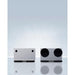 Summit Prefabricated Kitchens & Kitchenettes Summit Microwave/Refrigerator-Freezer Combination with Allocator MRF66BKA