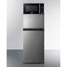 Summit Prefabricated Kitchens & Kitchenettes Summit Microwave/Refrigerator-Freezer Combination with Allocator MRF73PLA