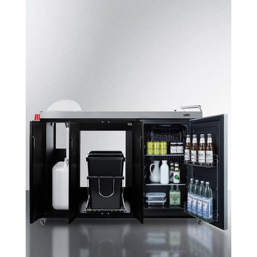 Summit Kegerator Summit Portable Outdoor Kitchenette CARTOS54LS
