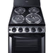 Summit Refrigerators Summit PROEL20SS 20" Wide Electric Coil Range