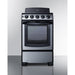 Summit Refrigerators Summit PROEL20SS 20" Wide Electric Coil Range