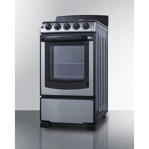 Summit Refrigerators Summit PROEL20SS 20" Wide Electric Coil Range