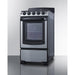 Summit Refrigerators Summit PROEL20SS 20" Wide Electric Coil Range