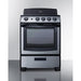 Summit Refrigerators Summit PROEL24SS 24" Wide Electric Coil Range