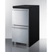 Summit Prefabricated Kitchens & Kitchenettes Summit Refrigerator Cabinet for 15" Wide Appliances, ADA Height CWR9ADA
