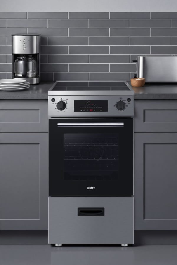 Summit Induction Range Summit REN20SS4 20" Wide Induction Range