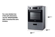 Summit Induction Range Summit REN24SS7 24" Wide Induction Range