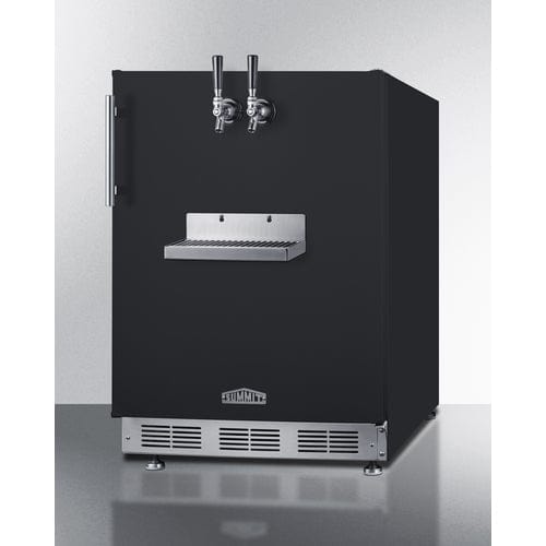 Summit Kegerator Summit SBC58BFRTP | 24" Wide Front Tap Built-In Beer Kegerator