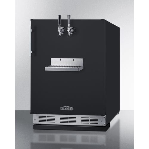 Summit Kegerator Summit SBC58BFRTP | 24" Wide Front Tap Built-In Beer Kegerator