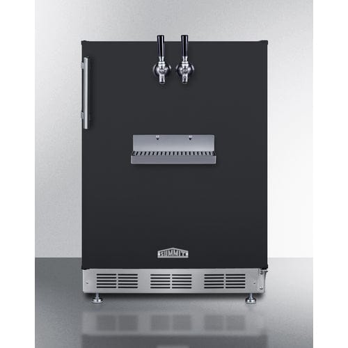 Summit Kegerator Summit SBC58BFRTP | 24" Wide Front Tap Built-In Beer Kegerator