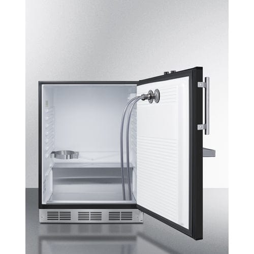 Summit Kegerator Summit SBC58BFRTPADA | 24" Wide Front Tap Built-In Beer Kegerator