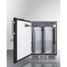Summit Kegerator Summit SBC58BFRTPADALHD | 24" Wide Front Tap Built-In Beer Kegerator | ADA