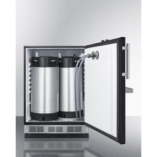 Summit Kegerator Summit SBC58BFRTPCF | 24" Wide Front Tap Built-In Cold Brew Coffee Kegerator