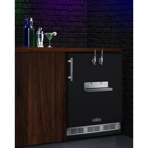 Summit Kegerator Summit SBC58BFRTPCF | 24" Wide Front Tap Built-In Cold Brew Coffee Kegerator