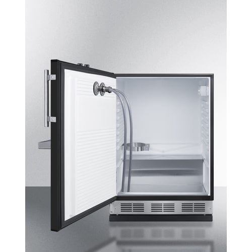 Summit Kegerator Summit SBC58BFRTPLHD | 24" Wide Front Tap Built-In Beer Kegerator