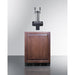 Summit Refrigerators Summit SBC58BLIFFLTWADA 24" Wide Built-In Floating Tap Beer Kegerator, ADA-Compliant